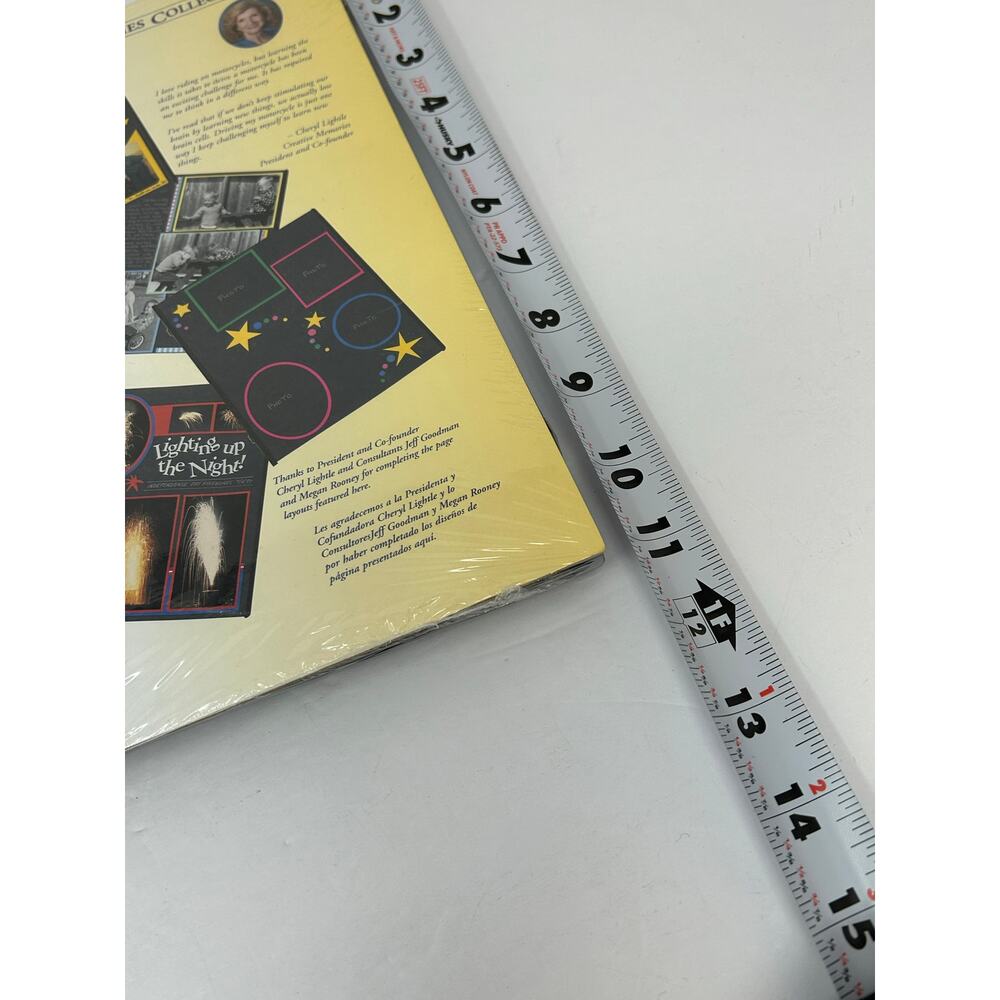 Lot 4 Creative Memories NIP Black Scrapbook Pages 8 1/2X11 Refills Scrapbooking - Picture 6 of 9